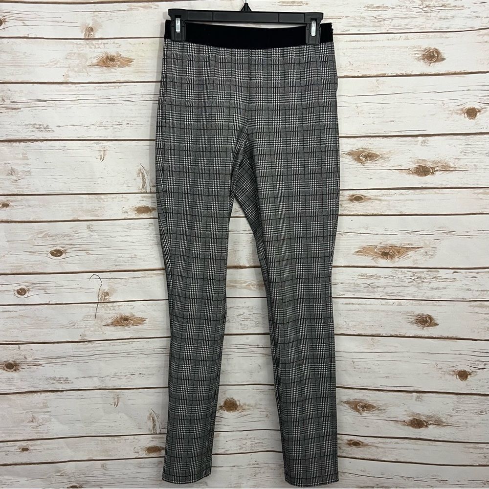 J Crew Gray Plaid Stretch Skinny Career Gigi Pants